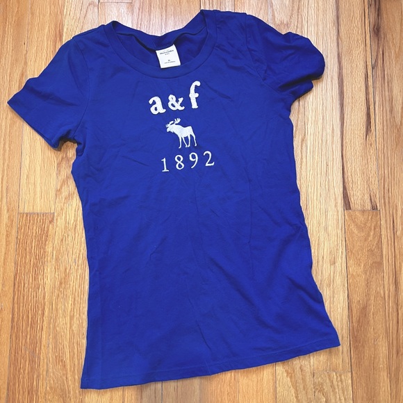 Abercrombie Kids Blue T-Shirt - Picture 1 of 3